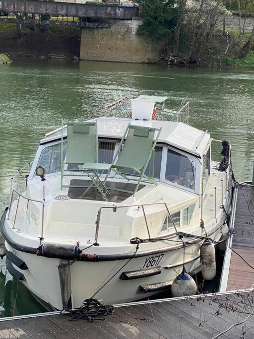 Charmant Bateau Sur La Marne Jouarre Exteriör bild